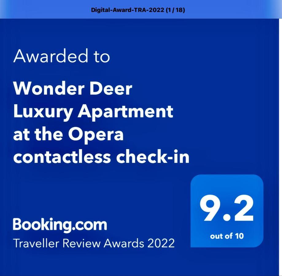 Wonder Deer Luxury Apartment At The Opera Self Check-In Budapeste Exterior foto
